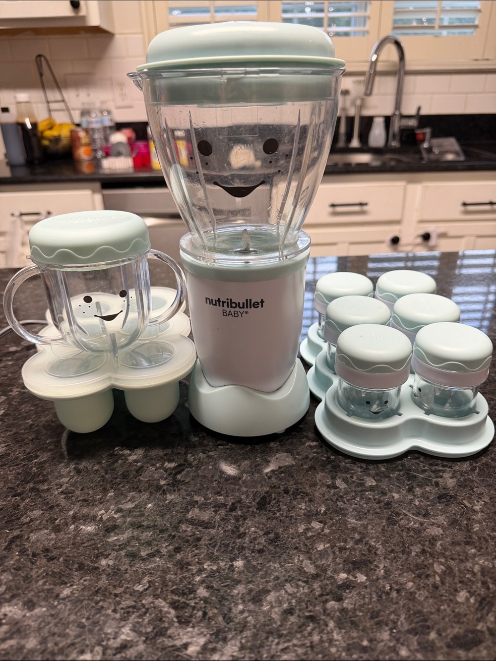 Nutribullet Baby Mint Green Baby Food Maker & Storage Set